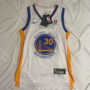 Nike NBA Steph Curry Womens Jersey Adult Small White Golden State Warriors